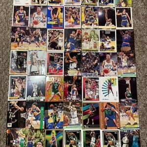 167 Basketball Trading Card Collection